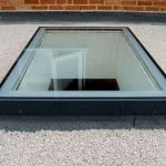 Flat Roof Sky Light Installation