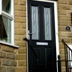 PVCu Door Black