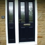 PVCu Door Blue